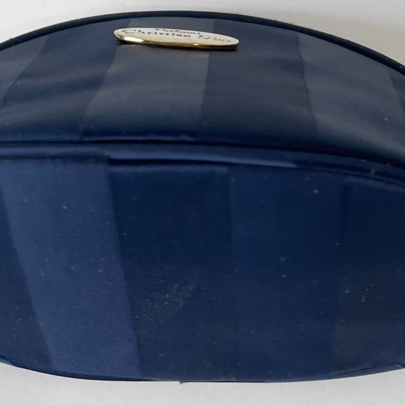 Authentic Vintage Christian Dior Satin Makeup Bag – Cosmetic Bag / Clutch - Picture 12 of 15